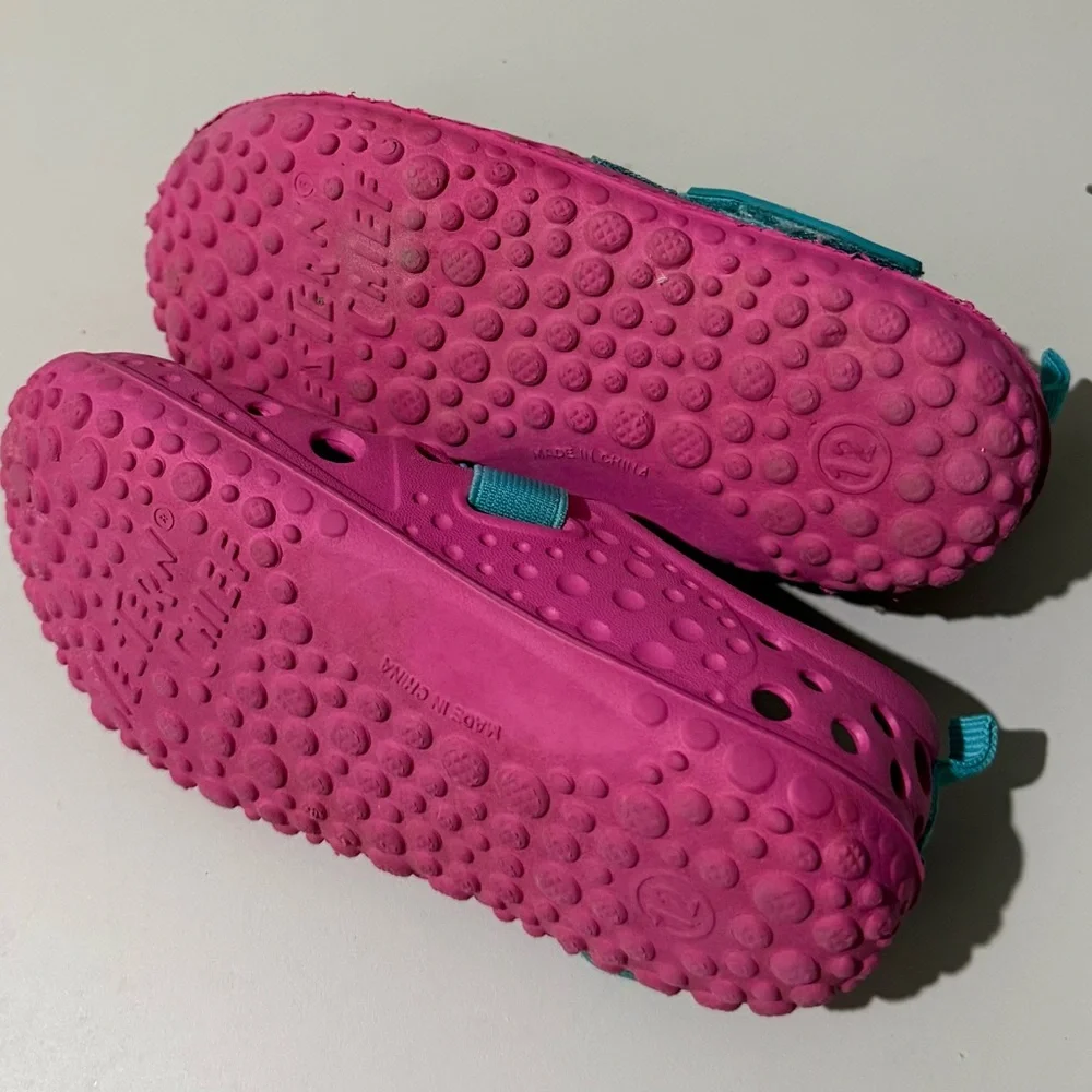 Kids Pink and Blue Clogs